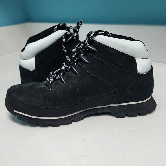 Timberland Women's Black and White Low Top Boots Sz 9 - Picture 5 of 10